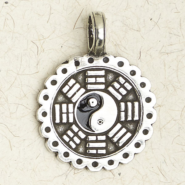 Yin Yang ~ Pewter Necklace ~ Siddhartha - The Buddhist Collection