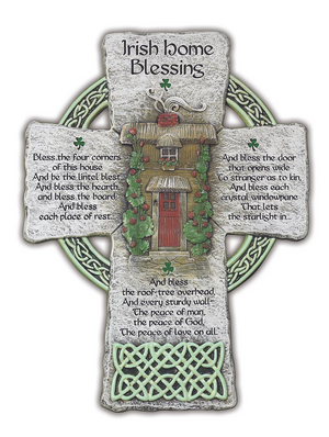 Irish Home Blessings Celtic Cross