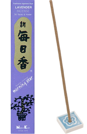 Morning Star Lavender Incense - 50 sticks