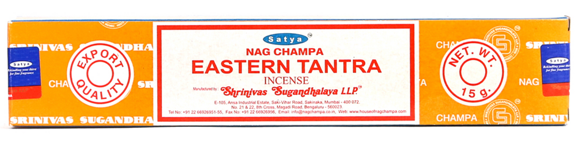 Nag Champa - Eastern Tantra 15gms Incense Sticks