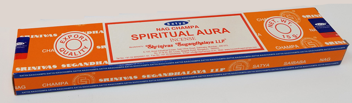 Nag Champa - Spiritual Aura 15gms Incense Sticks