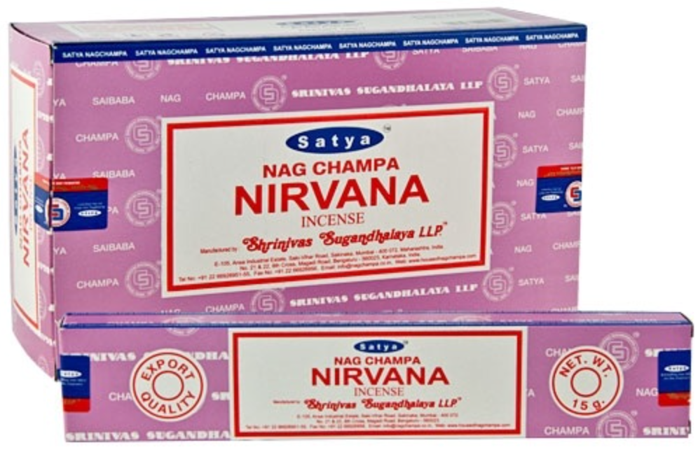 Satya Nirvana 15gms Incense Sticks