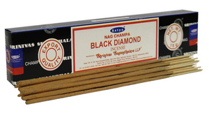 Satya Black Diamond 15gms Incense Sticks