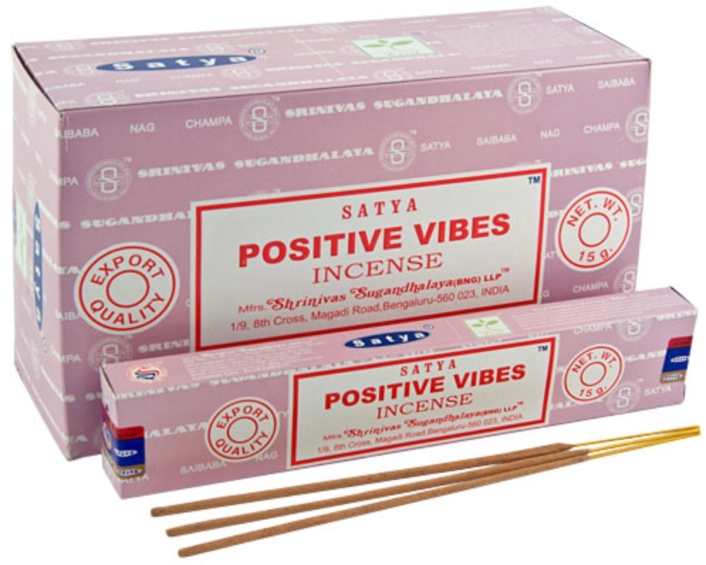Satya Positive Vibes 15gms Incense Sticks
