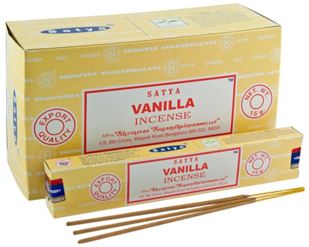 Satya Vanilla 15gms Incense Sticks