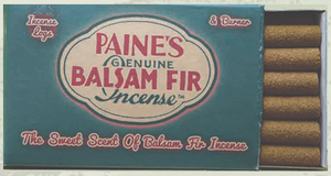 50 Balsam Incense Logs and Holder