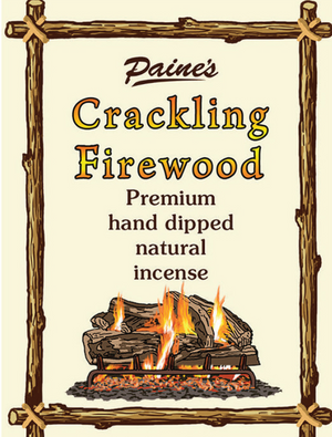 20 Crackling Firewood Scented Long Stick Incense