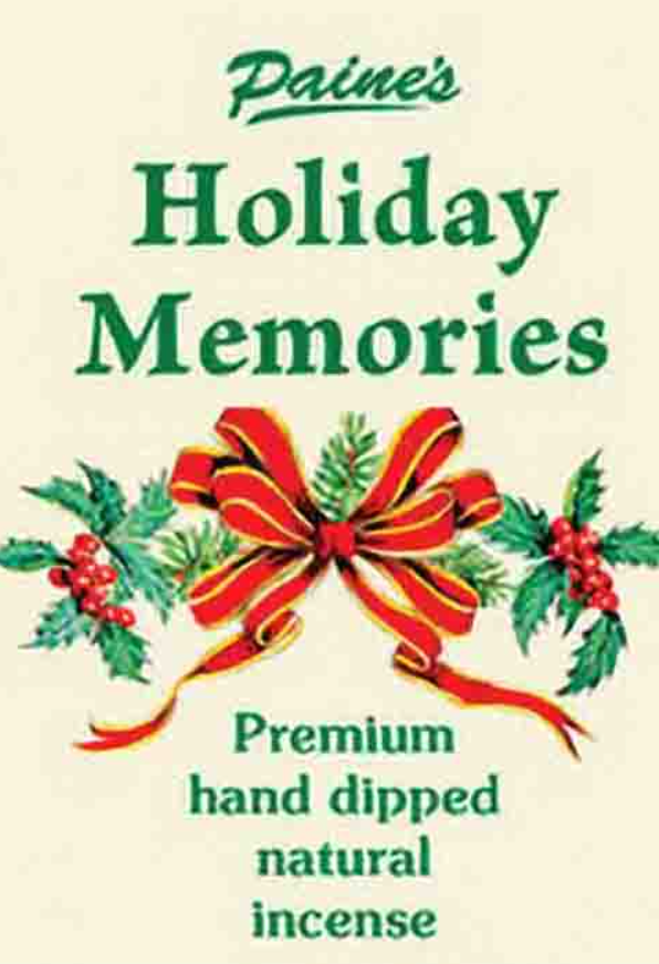 20 Holiday Memories Scented Long Stick Incense