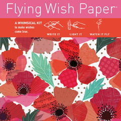 PEACOCK Mini Flying Wish Paper Kit - Sunnyside Gift Shop