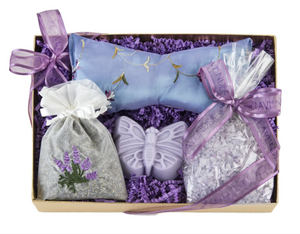 Lavender Sweet Dreams Gift Set With 4 Items ~ Sonoma Lavender Luxury Spa Gifts