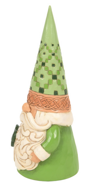 Irish Gnome with Shamrock by Jim Shore Heartwood Creek