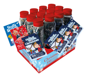 Traditional Christmas 150pc Micro-Puzzle In A Tube