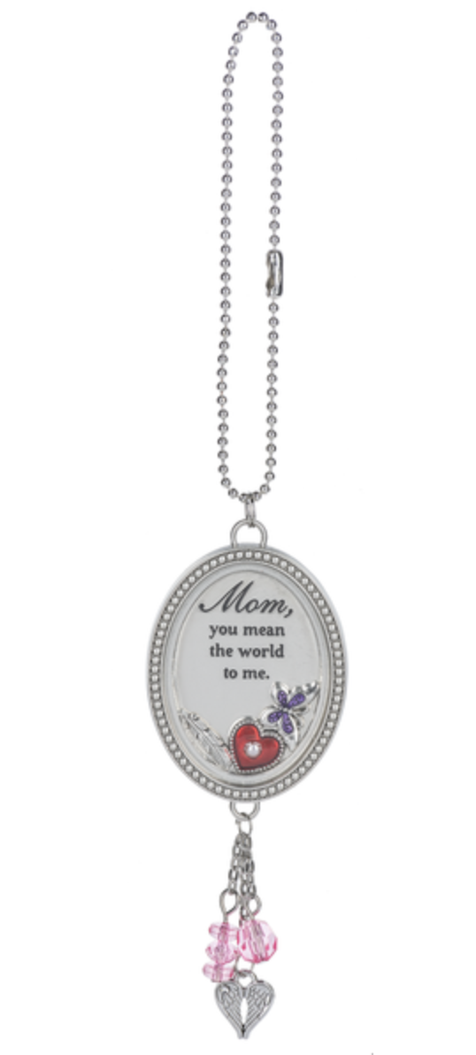 Charm-ing Car Charm - Mom, you mean the world to me