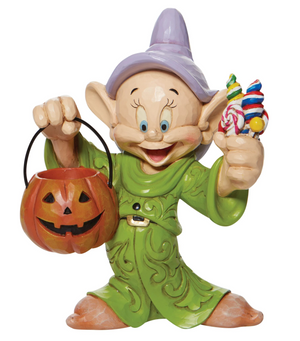 Dopey Halloween with Pumpkin by Jim Shore Disney Traditions