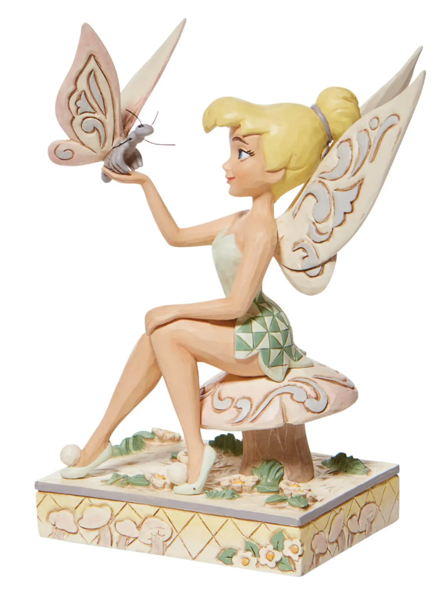 Tinkerbell White Woodland by Jim Shore Disney Traditions
