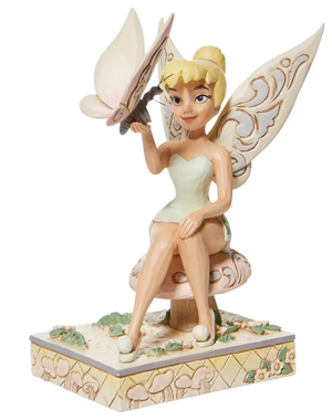 Tinkerbell White Woodland by Jim Shore Disney Traditions