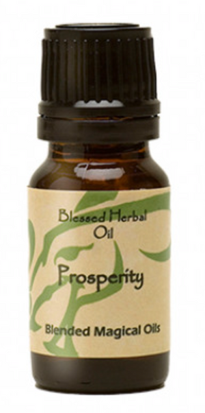 Prosperity Blessed Herbal Oil (1 oz)