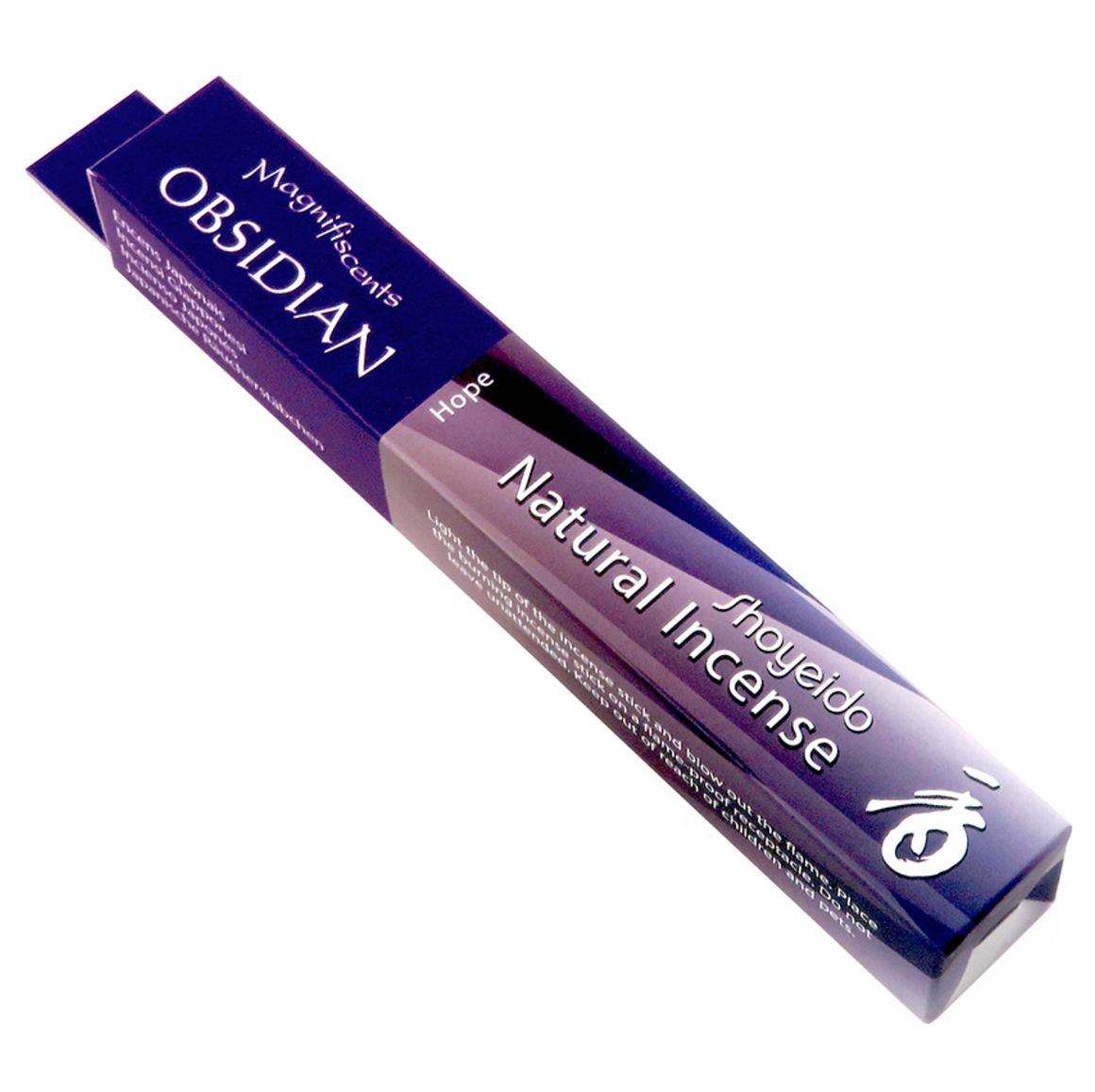 Obsidian (Hope) ~ Magnifiscents The Jewel Series Incense Sticks by Shoyeido