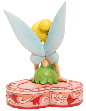 Tinkerbell Sitting on Heart by Jim Shore Disney Traditions