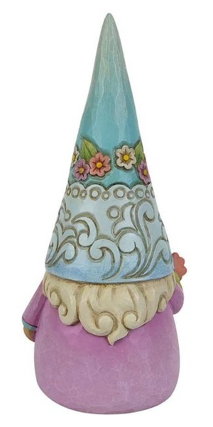 Gnome with Flowers by Jim Shore Heartwood Creek