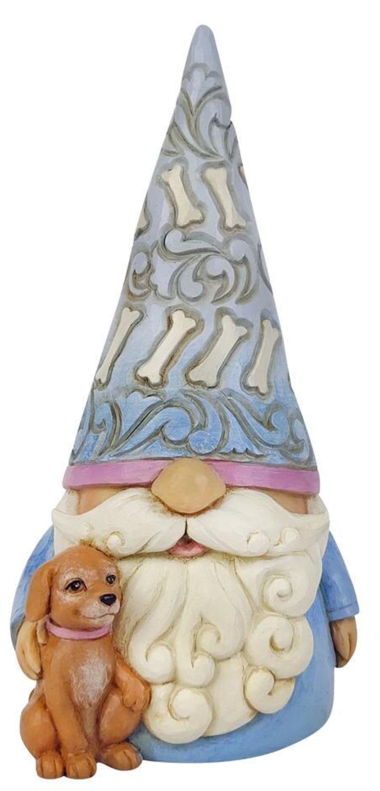 Gnome with Dog by Jim Shore Heartwood Creek