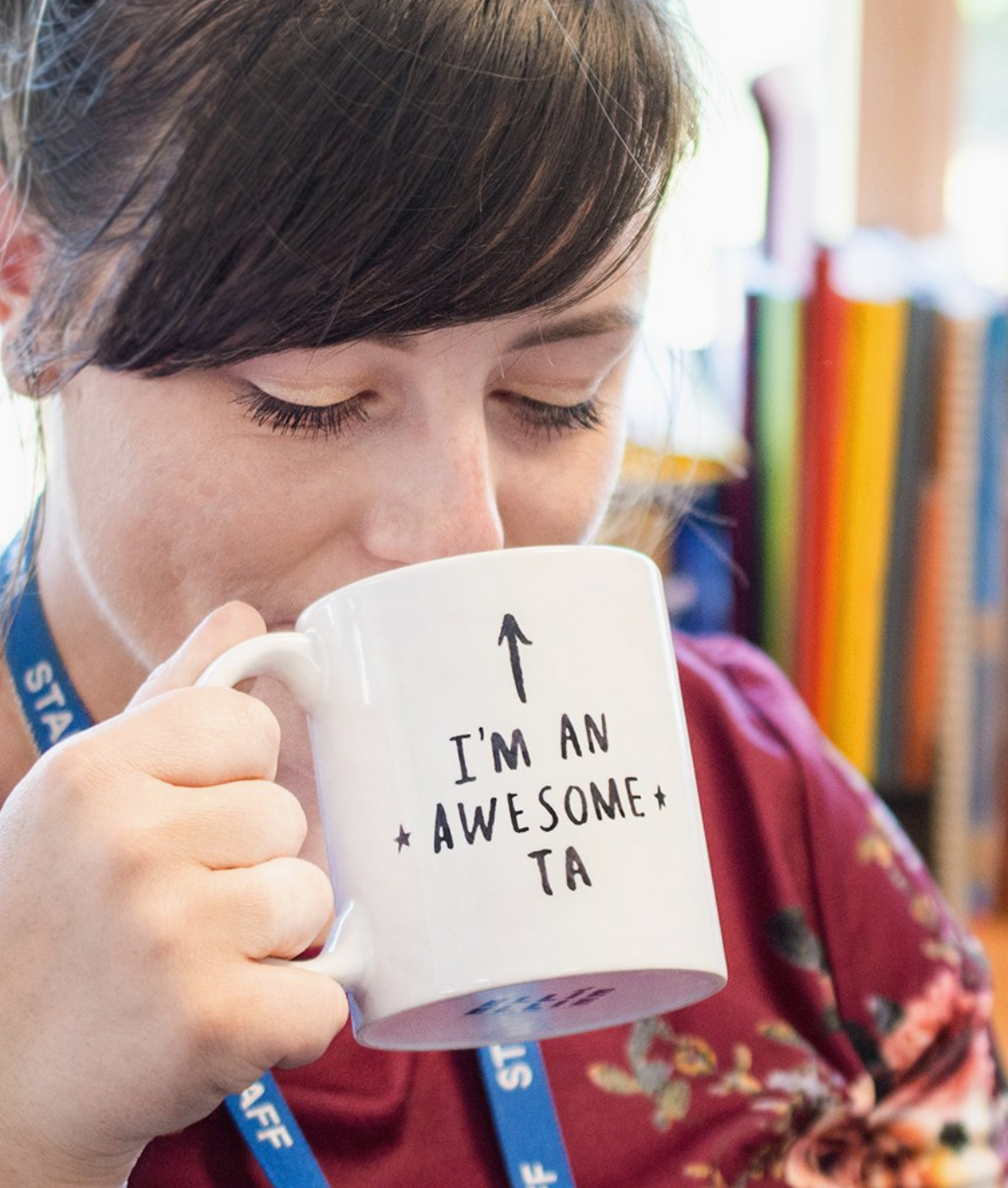 "I Am An Awesome Ta" Teaching Assistant Mug