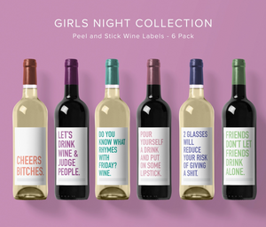 Girls Night Collection - Wine Labels