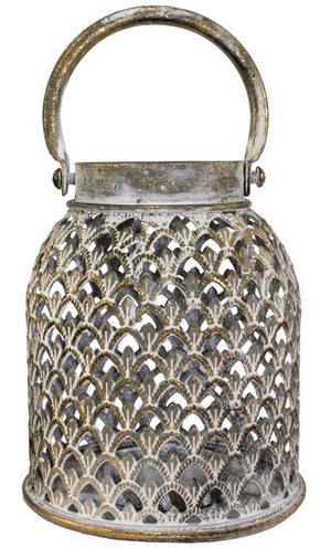 Nourah Metal Lantern Antique Finish