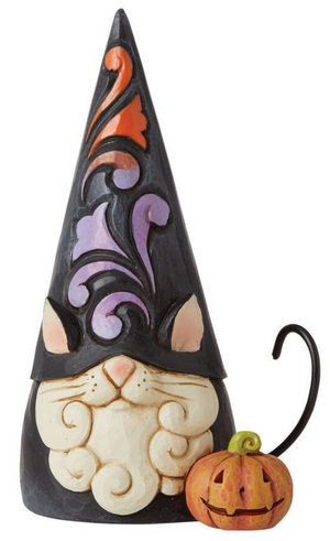 Black Cat Gnome Figurine by Jim Shore Heartwood Creek