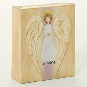 Angels Blessing Block 5"H
