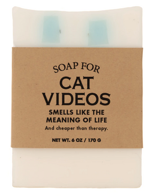 Soap for Cat Videos ~ Smells Like The Meaning Of Life