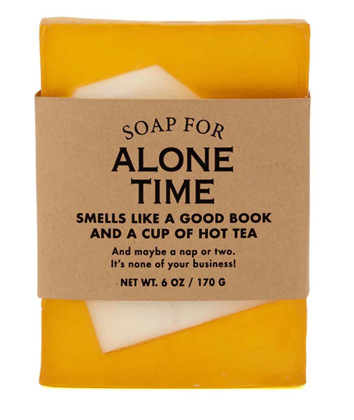 Soap for Alone Time ~ Smells Like A Good Book And A Hot Cup Of Tea
