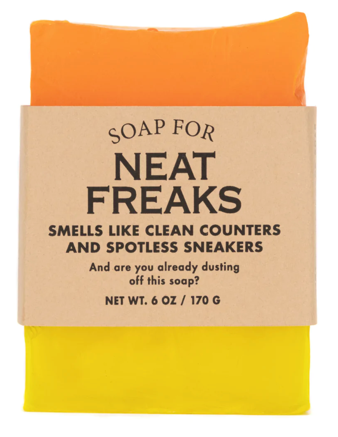 Soap for Neat Freaks ~ Smells Like Clean Counters And Spotless Sneakers