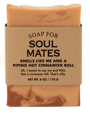 Soap For Soul Mates ~ Smells Like Me And A Piping Hot Cinnamon Roll