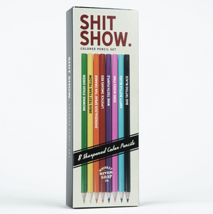 Shit Show Colored Pencils