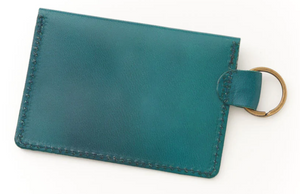 Indukala Leather Business and Credit Card Holder - Moon Phase
