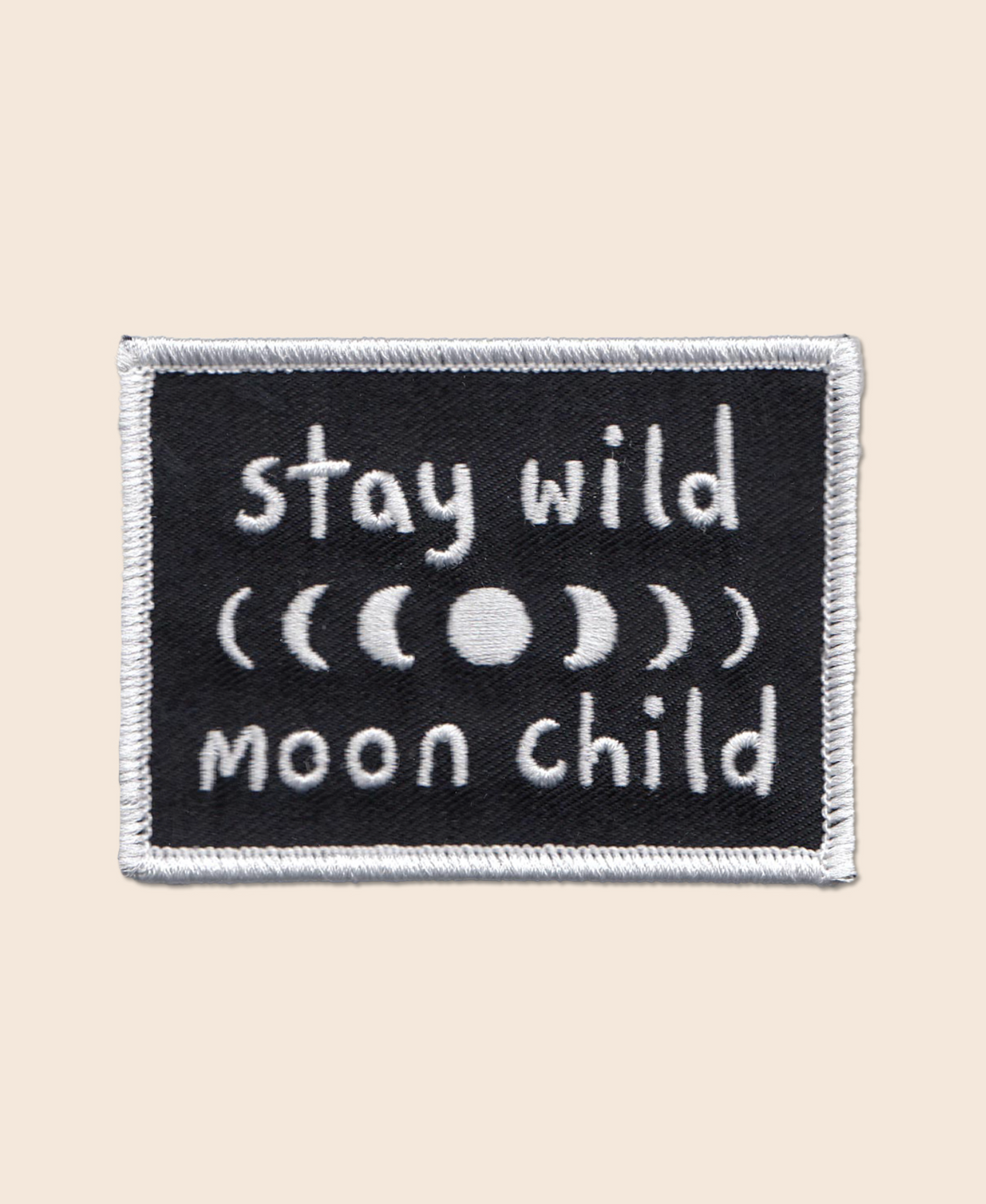 Stay Wild Moon Child Iron-On Patch