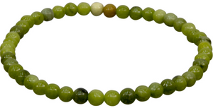 Gemstone & Crystal Bead Bracelets (4 mm)