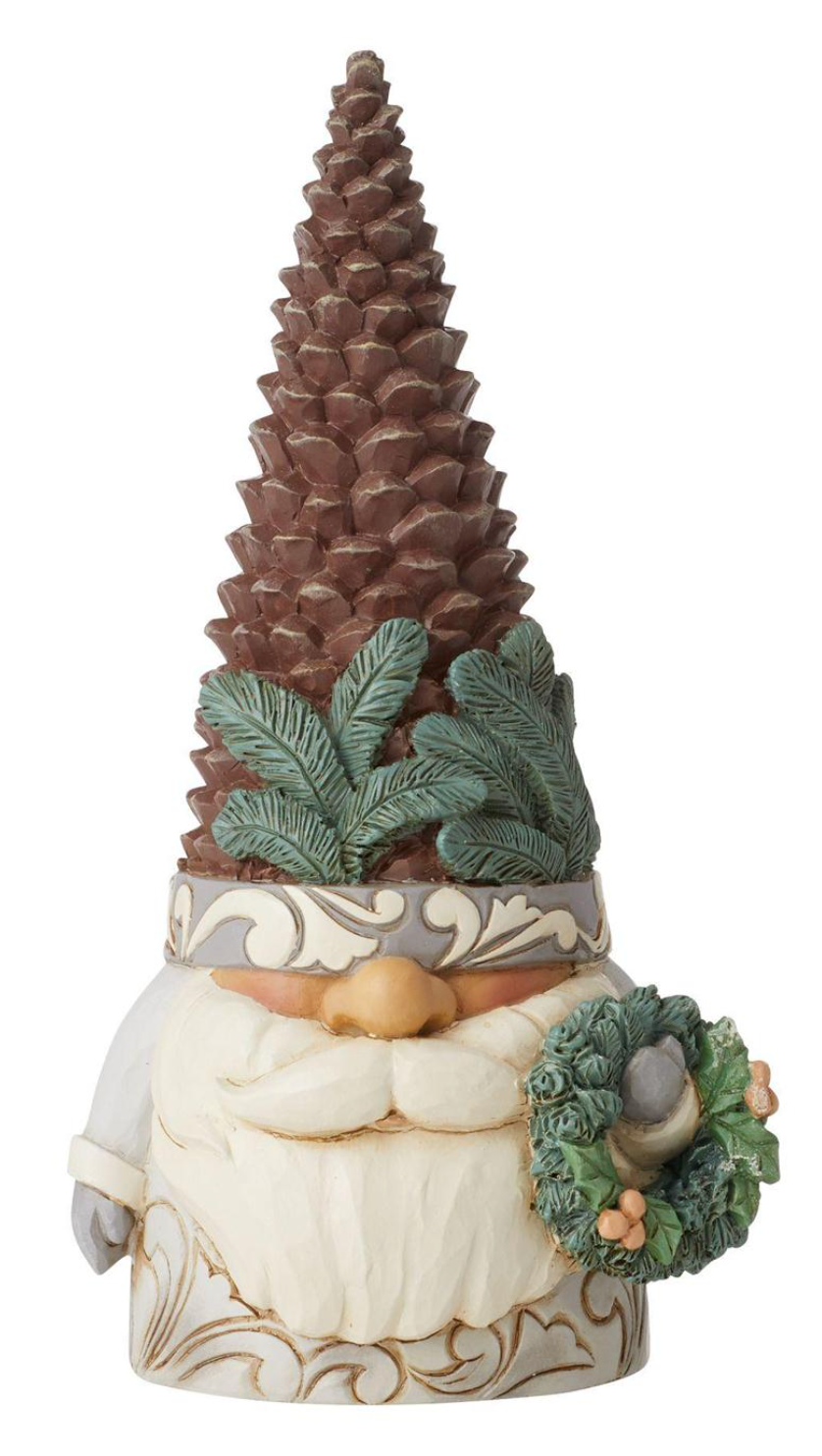 Woodland Gnome Pinecone Hat Statue by Jim Shore Heartwood Creek
