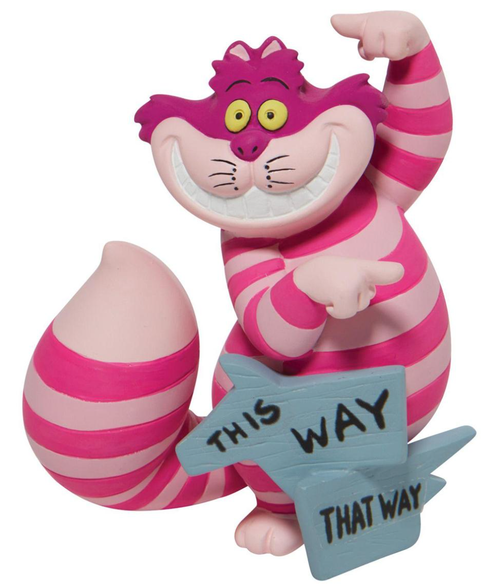 Cheshire Cat Mini This Way That Way - Disney Showcase