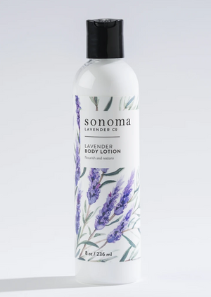 Lavender Body Lotion ~ Sonoma Lavender Luxury Spa Gifts