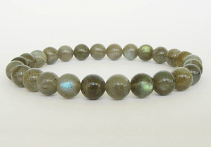 Gemstone & Crystal Bead Bracelets (5-7 mm)