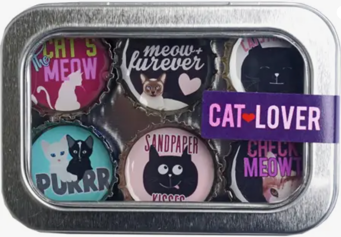 Cat Lover Magnet - Six Pack