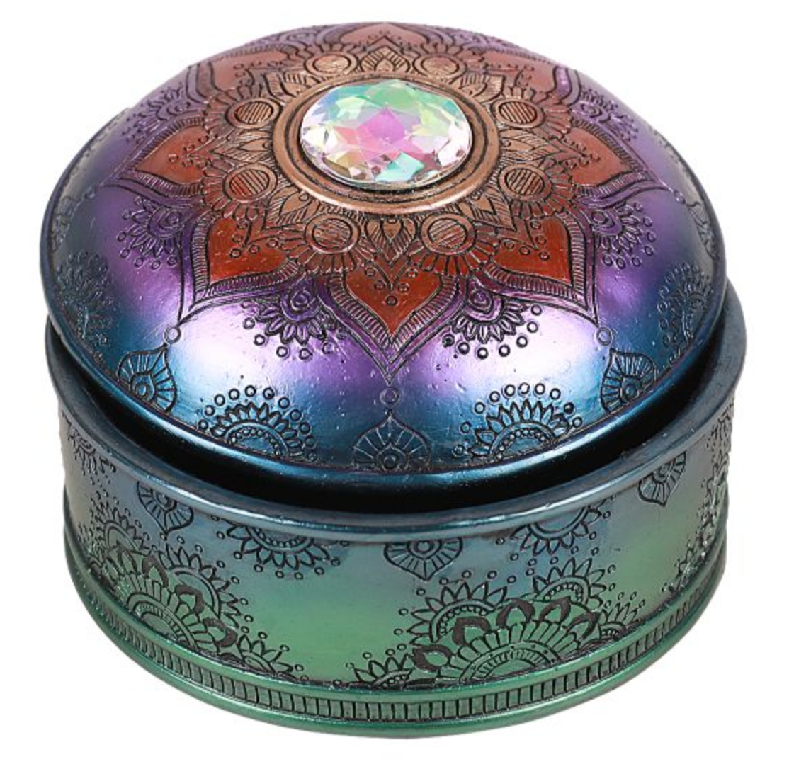 Mandala Trinket Box