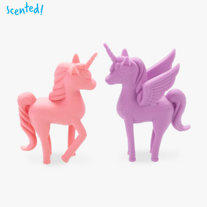 Unicorn BFF Scented Erasers Set ~ Cotton Candy Scented Best Friends Forever