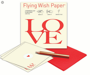 LOVE LETTERS Mini Flying Wish Paper Kit