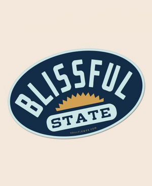 Blissful State Sticker