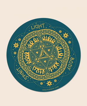Light Body Spirit Merkaba Sticker