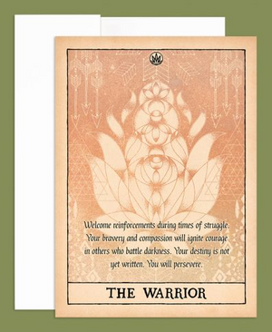 The Warrior Greeting Card