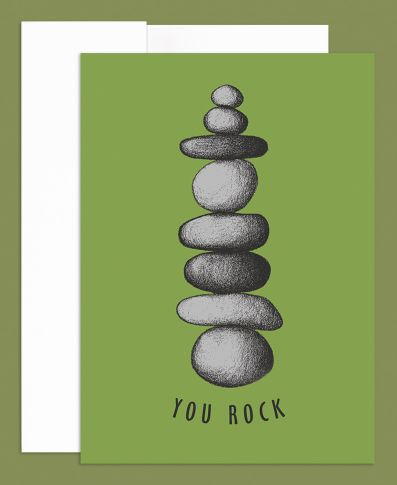 You Rock Greeting Card